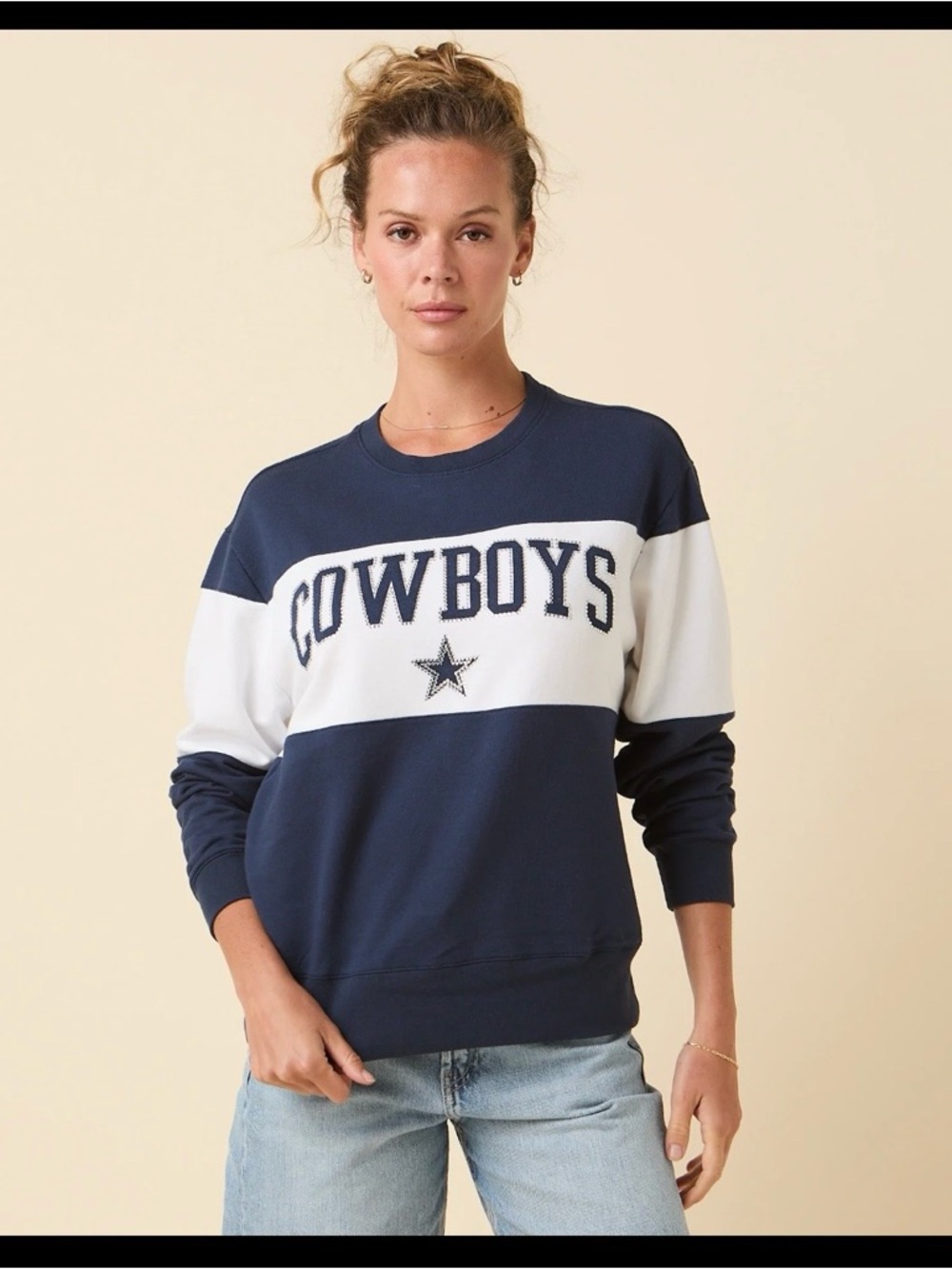 Brand new womens medium LJ Dallas Cowboys Sweatshirt